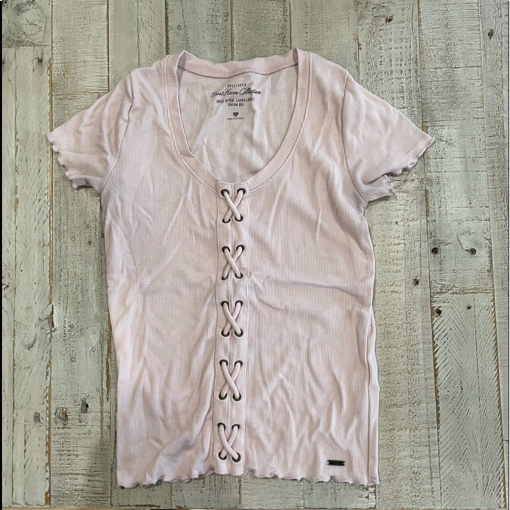 Light pink top